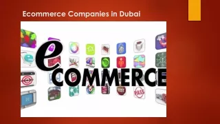 ecommerce companies in dubai
