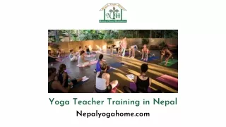 Yoga Teacher Training in Nepal