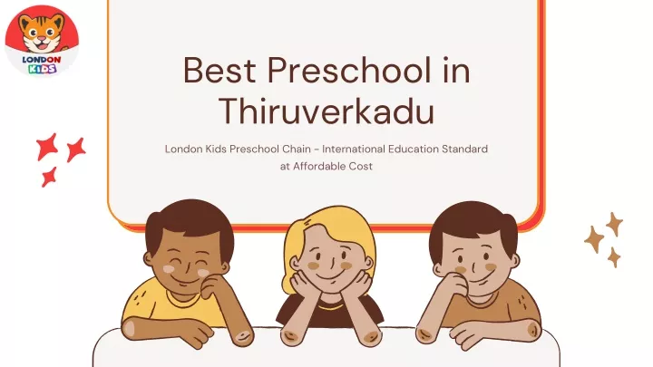 best preschool in thiruverkadu