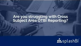 OTBI Reporting - Challenges & Solutions