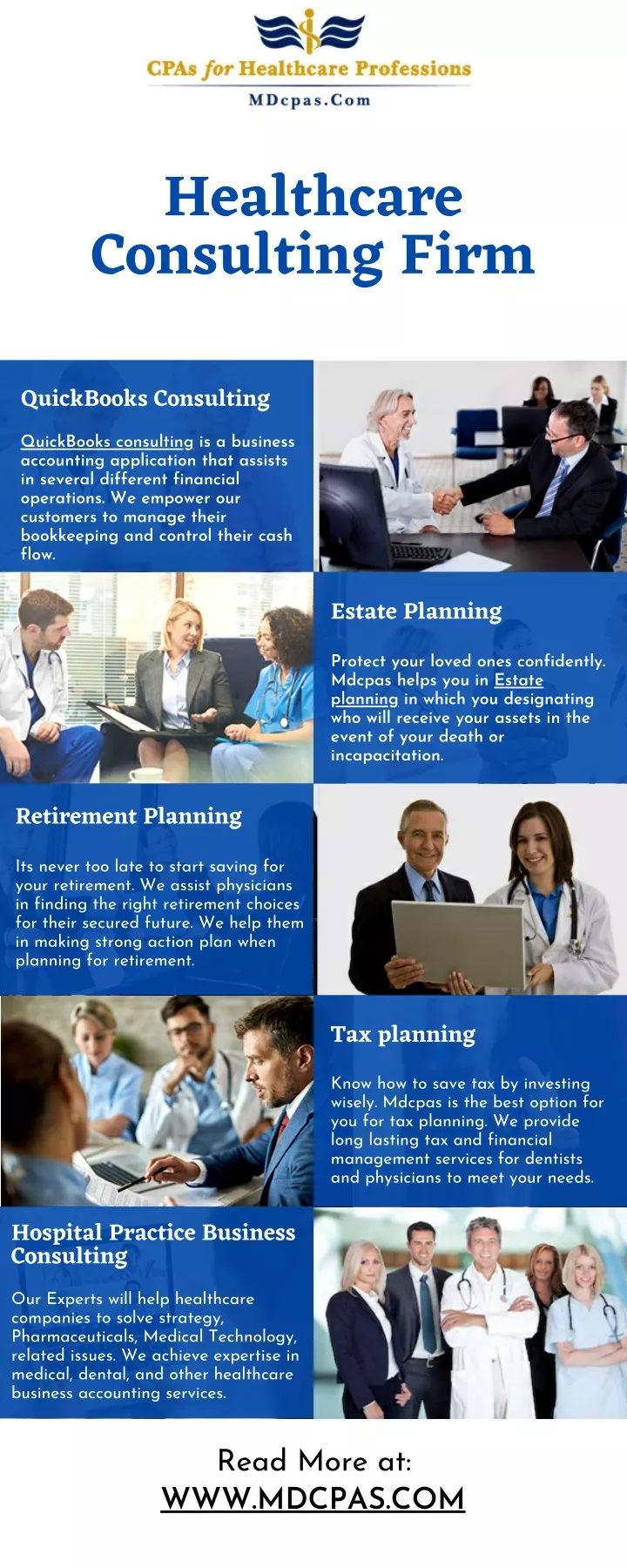 healthcare consulting firm