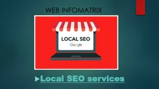 Local SEO for small business