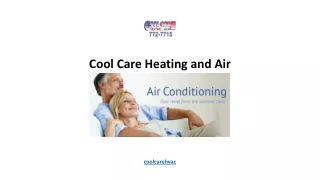Cool Care Heating and Air