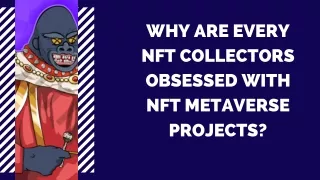 Why are every NFT Collectors obsessed with NFT metaverse Projects