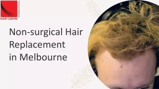 Non Surgical Hair Replacement Melbourne