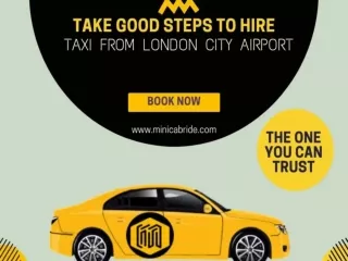 London city Airport Taxi service that you just cannot overlook