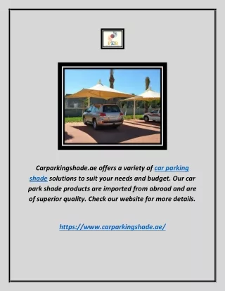 Car Parking Shade | Carparkingshade.ae
