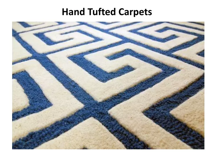 hand tufted carpets