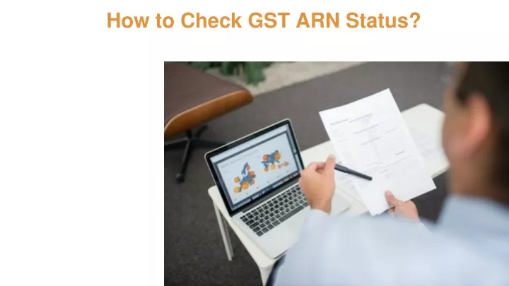 how to check gst arn status