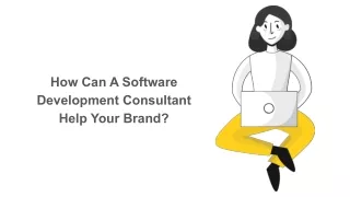 How Can A Software Development Consultant Help Your Brand?