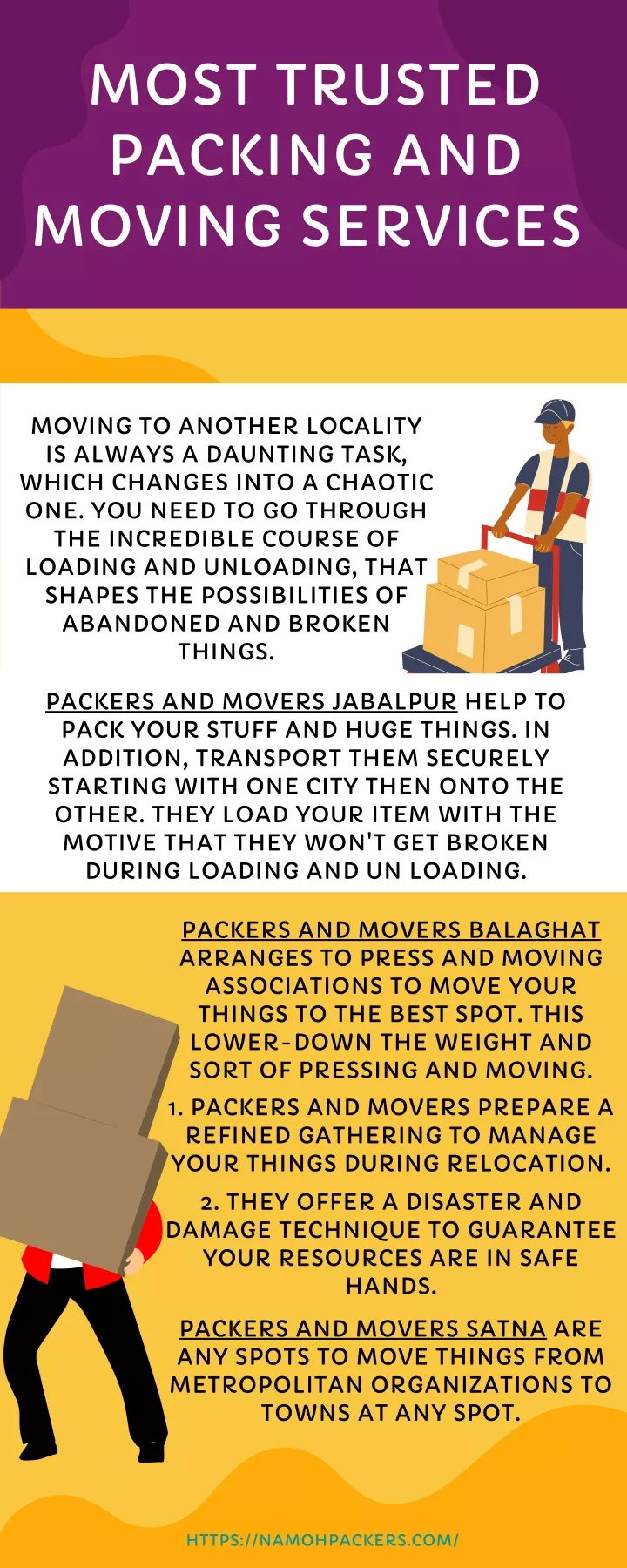 most trusted packing and moving services