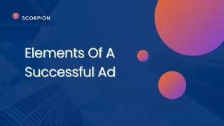 Elements Of A Successful Ad