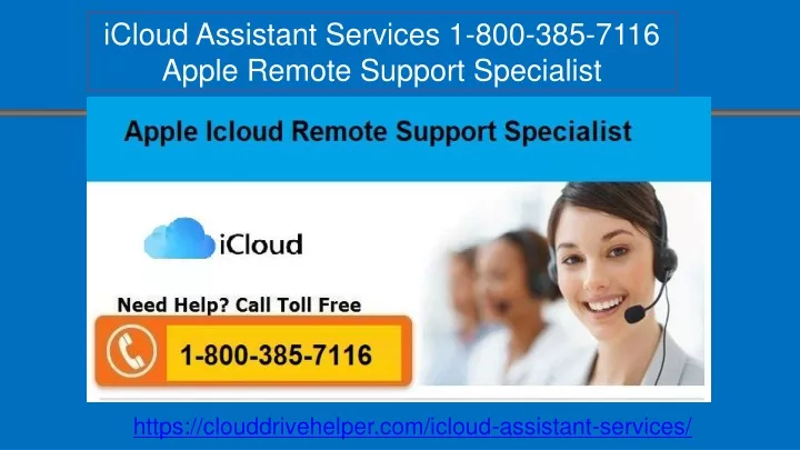 icloud assistant services 1 800 385 7116 apple