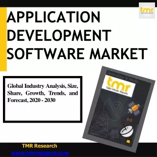 application development software market