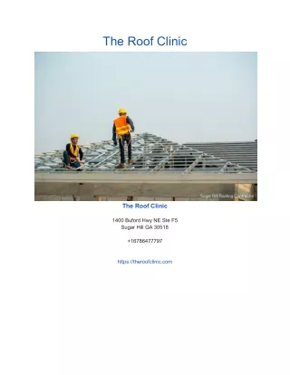 the roof clinic