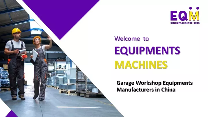 welcome to equipments machines