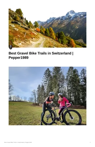 Best Gravel Bike Trails in Switzerland _ Pepper1989