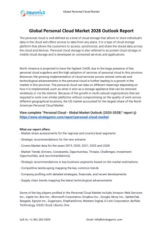 global personal cloud market