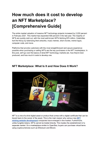 how much does it cost to develop