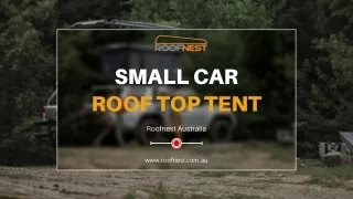 Small Car Roof Top Tent | Roofnest Australia