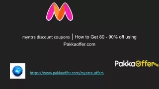 myntra discount coupon _ How to Get 80 - 90% off using Pakkaoffer.com (1)