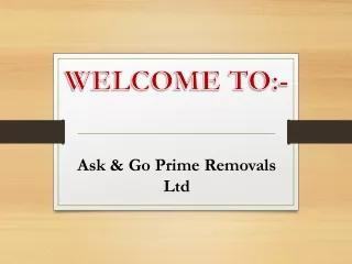 welcome to