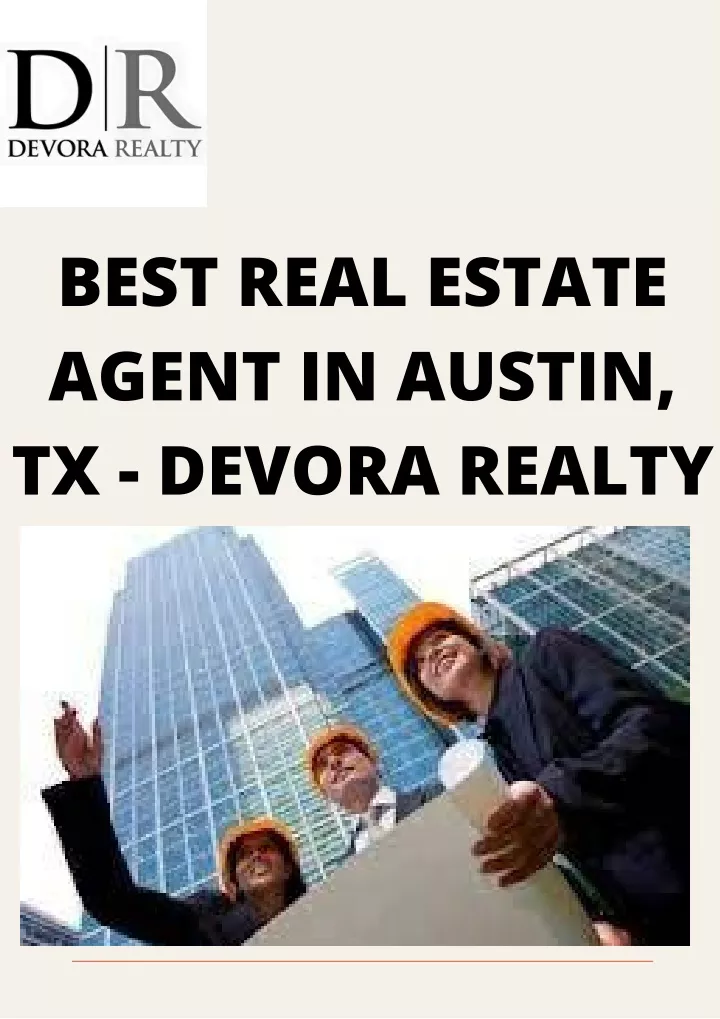 best real estate agent in austin tx devora realty