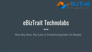 How Buy Now, Pay Later is Transforming Sales At Shopify