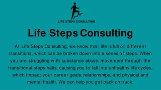 Alcohol Counseling Online- Life Steps Consulting