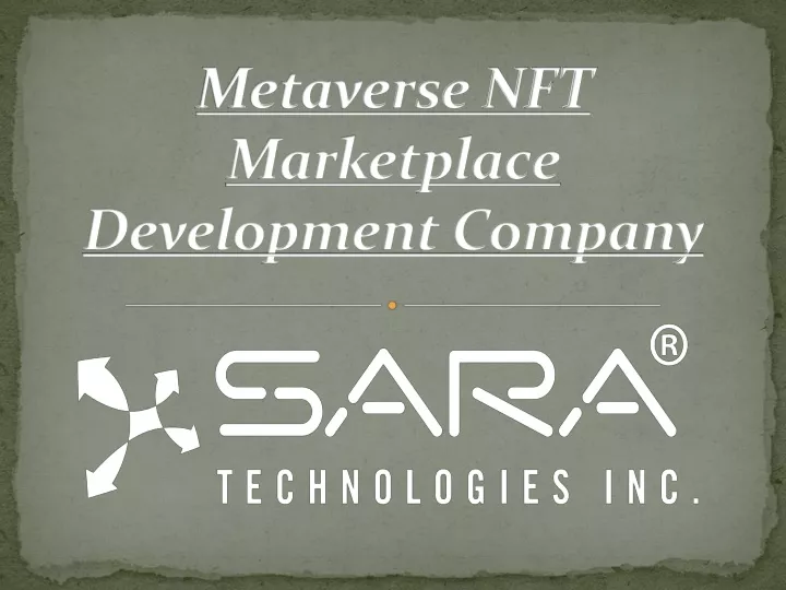 metaverse nft marketplace development company