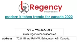 kitchen trends for canada 2022