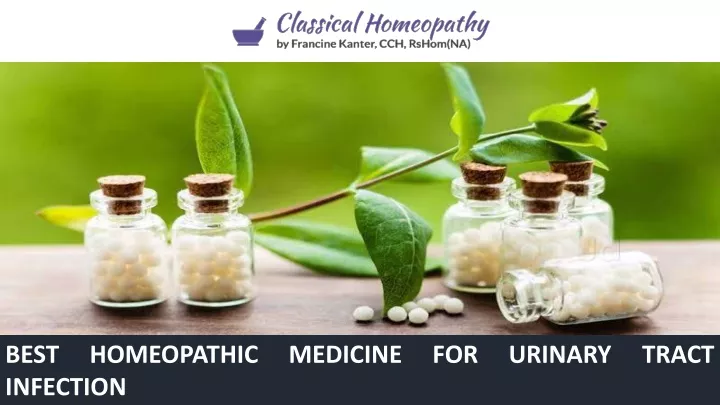 best homeopathic medicine for urinary tract