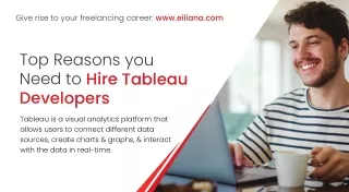 Top Reasons You Need To Hire Tableau Developers