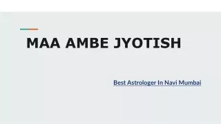 Maa Ambe Jyotish