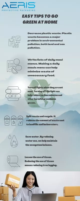 easy tips to go green at home
