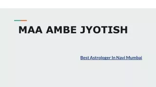 Maa Ambe Jyotish