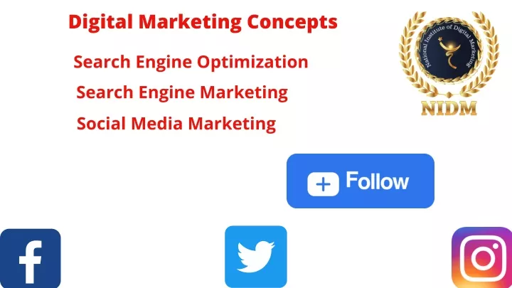 digital marketing concepts