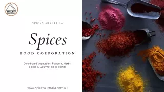 Buy Affordable Spices Online | Spices Australia .pdf