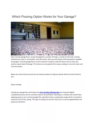 floor leveling Albuquerque