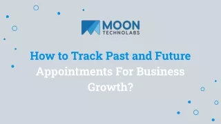 how to track past and future appointments