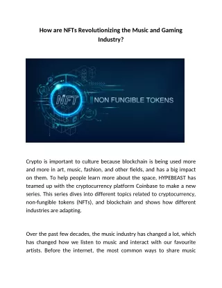 NFT Music Marketplace Development