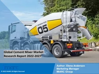 Global Cement Mixer Market Report 2022-2027