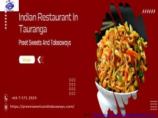 Indian Restaurant in Tauranga