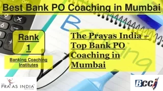 Best Bank Coaching in Mumbai (BCC)
