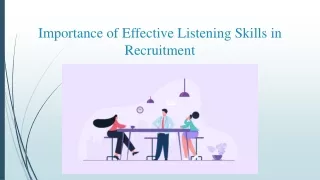 Importance of Effective Listening in Hiring
