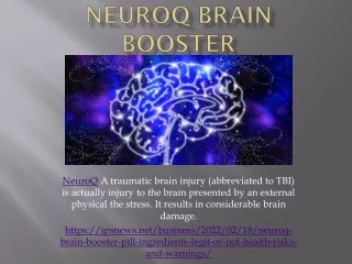 neuroq a traumatic brain injury abbreviated