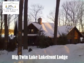 Michigan Lakefront House Rentals