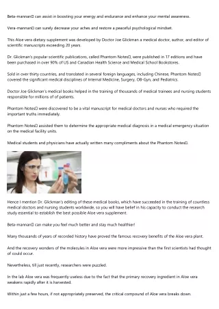 beta mannan can assist in boosting your energy