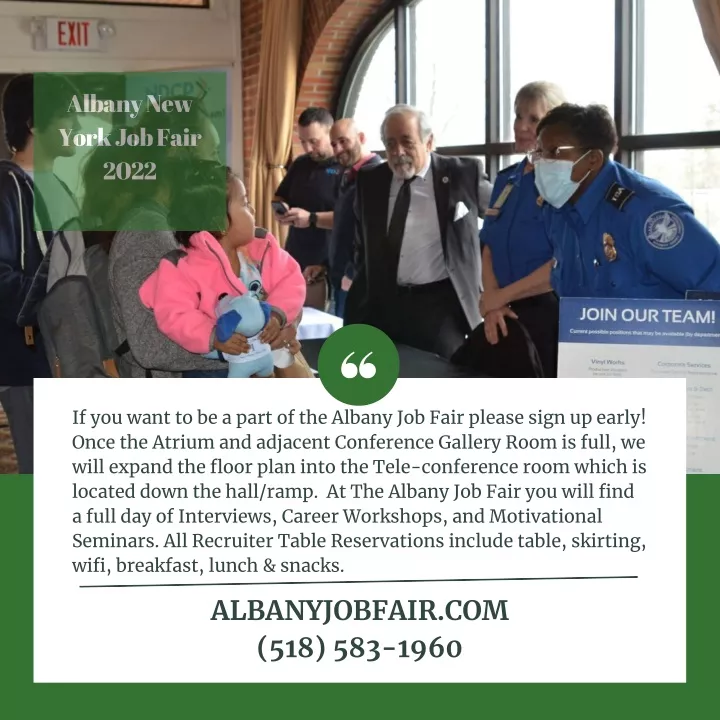 albany new york job fair 2022