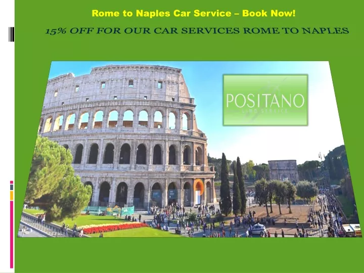 rome to naples car service book now